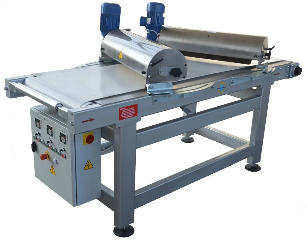 Lijadora de rodillos con marco metálico